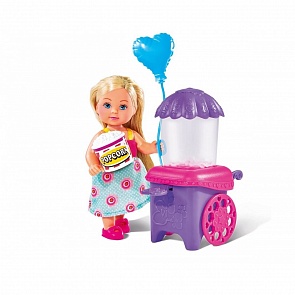 Кукла Еви делает попкорн, 12 см. (Simba, 5738058)